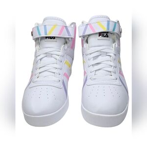 FILA High Top Shoes 5FM01166-149 Stripe Size 10